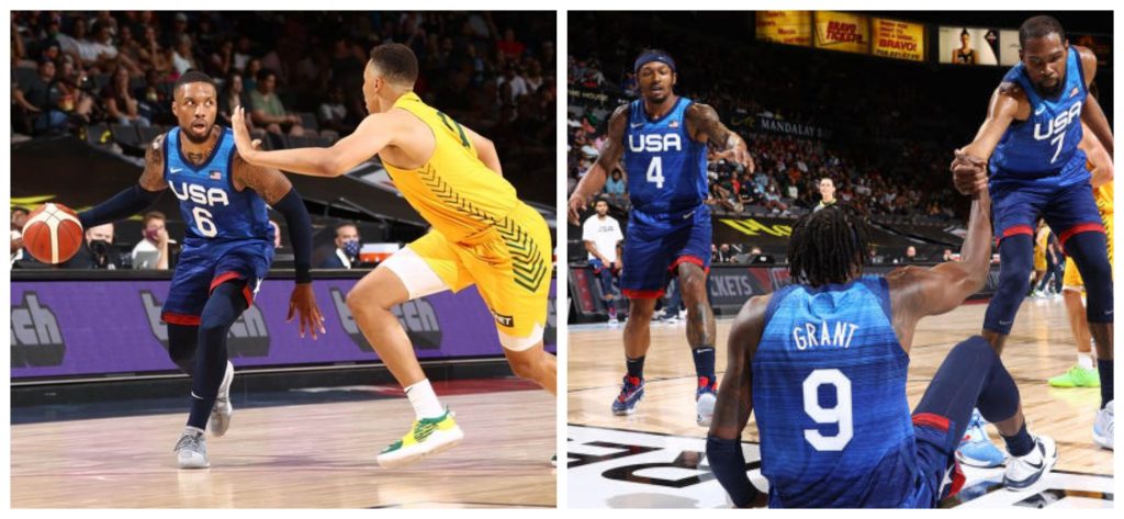 Team USA go 0-2 ahead of Olympics following another shock defeat against Australia 2 Team USA go 0-2 ahead of Olympics following another shock defeat against Australia