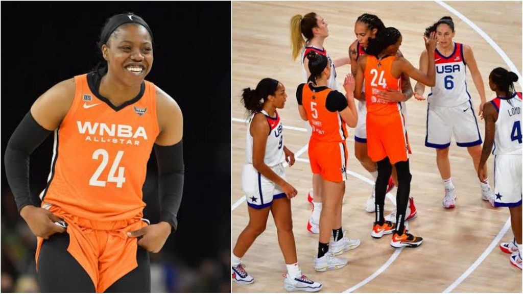 Arike Ogunbowale helps Team WNBA get victory in a thrilling 93-85 contest against Team USA in All-Star Game 2 Team WNBA