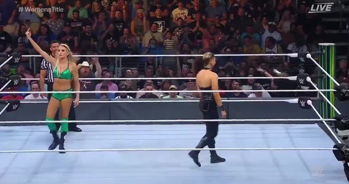 Charlotte Flair takes a shot at Becky Lynch with disrespectful gesture 5 Charlotte Flair takes a shot at Becky Lynch with disrespectful gesture - THE SPORTS ROOM