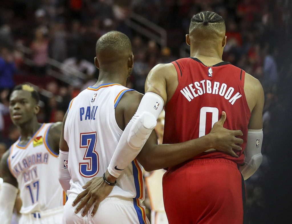 Lakers interested in acquiring Chris Paul or Russell Westbrook 