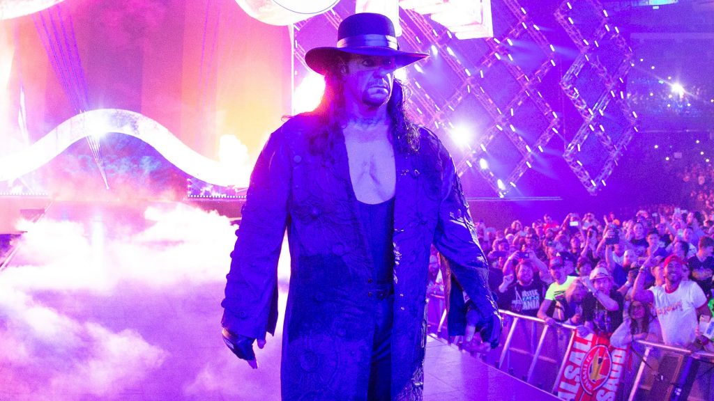The Undertaker makes surprise appearance backstage on Monday Night Raw 5 The Undertaker