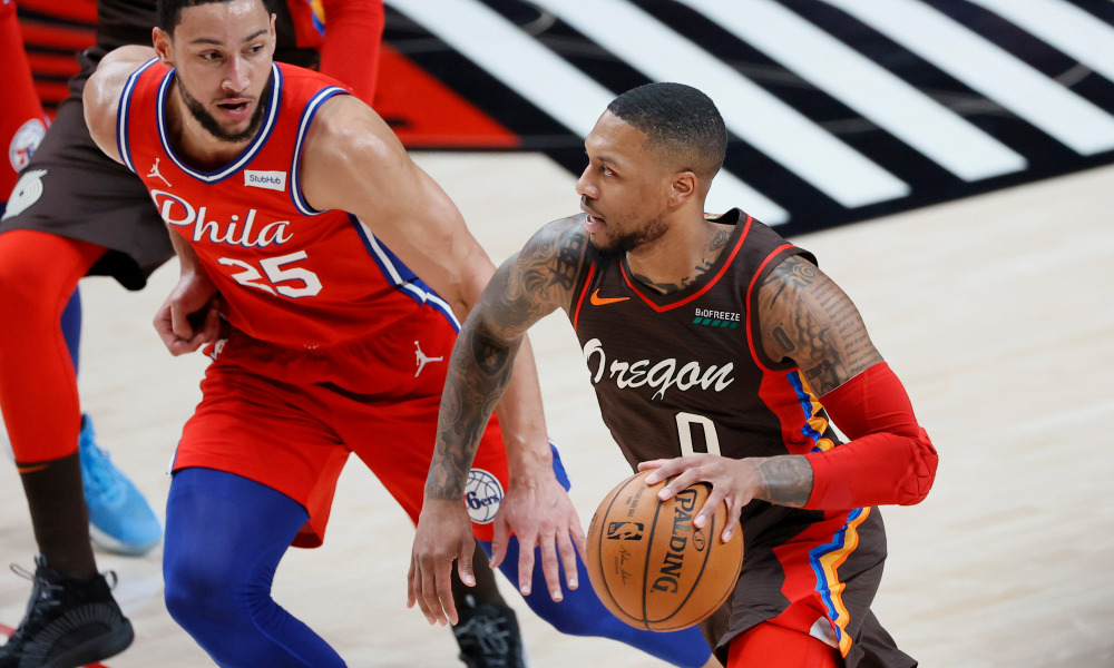 76ers eyeing a move for Damian Lillard