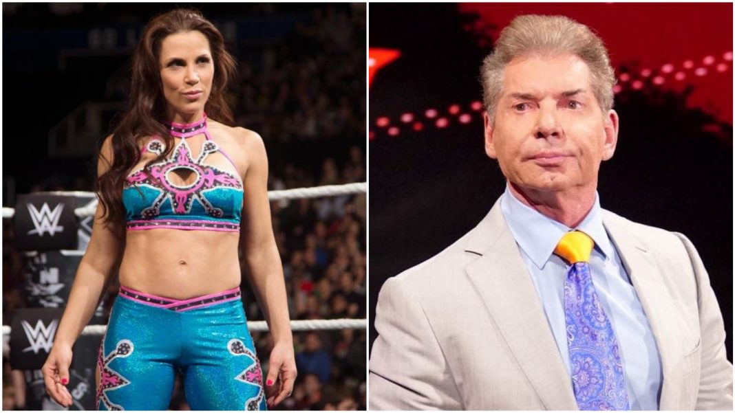 mickie james vince mcmahon mickie james vince mcmahon