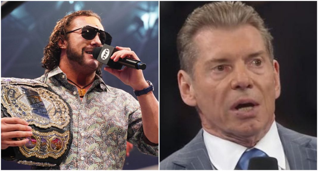 kenny omega vince mcmahon kenny omega vince mcmahon