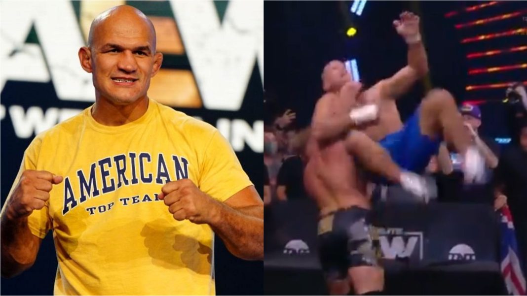 junior dos santos aew junior dos santos aew