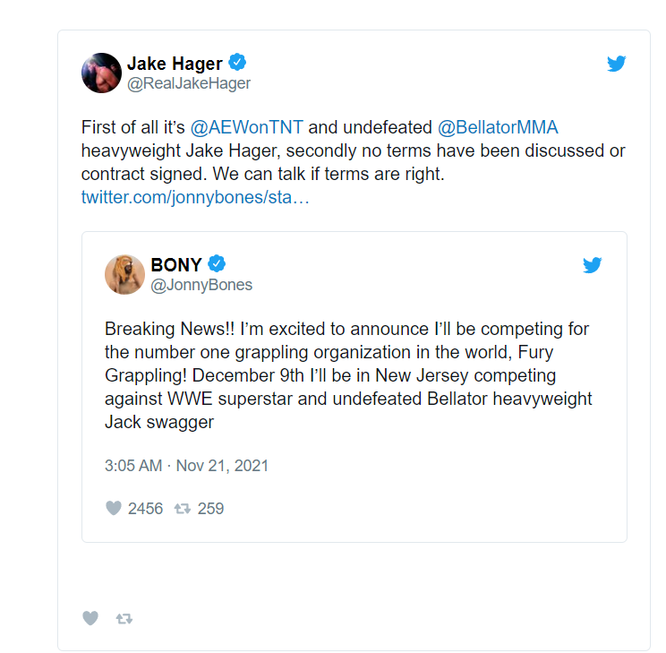 Jake Hager fires back at Jon Jones for making huge blunder while addressing him - THE SPORTS ROOM