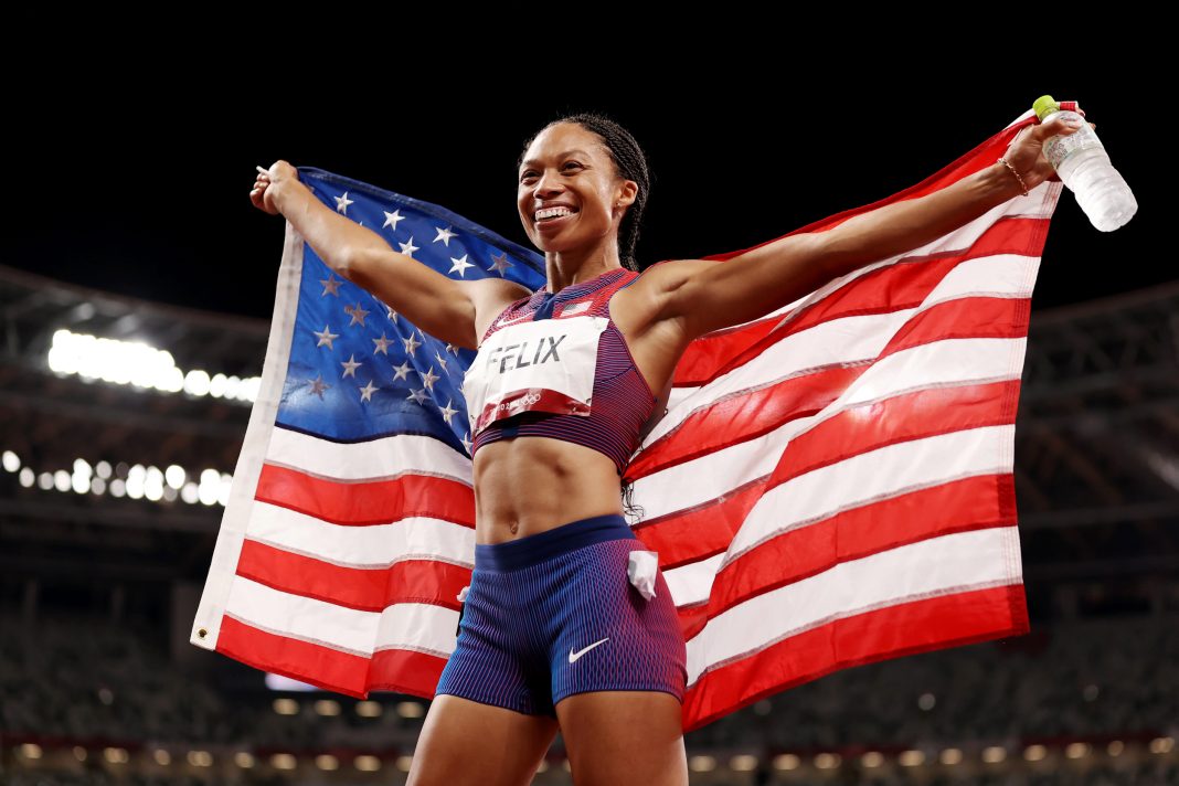 Image: *** BESTPIX *** Athletics - Olympics: Day 14 Allyson Felix