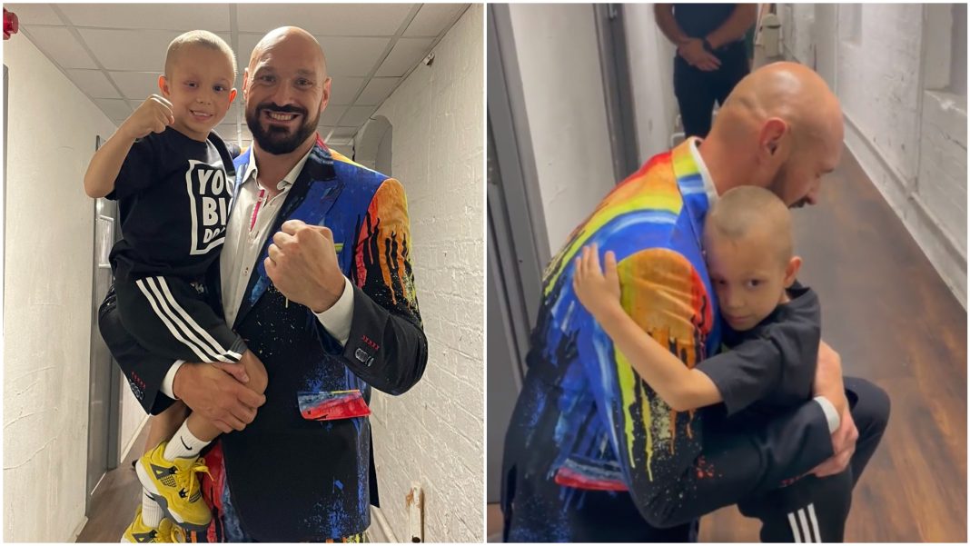 tyson fury cancer patient tyson fury cancer patient