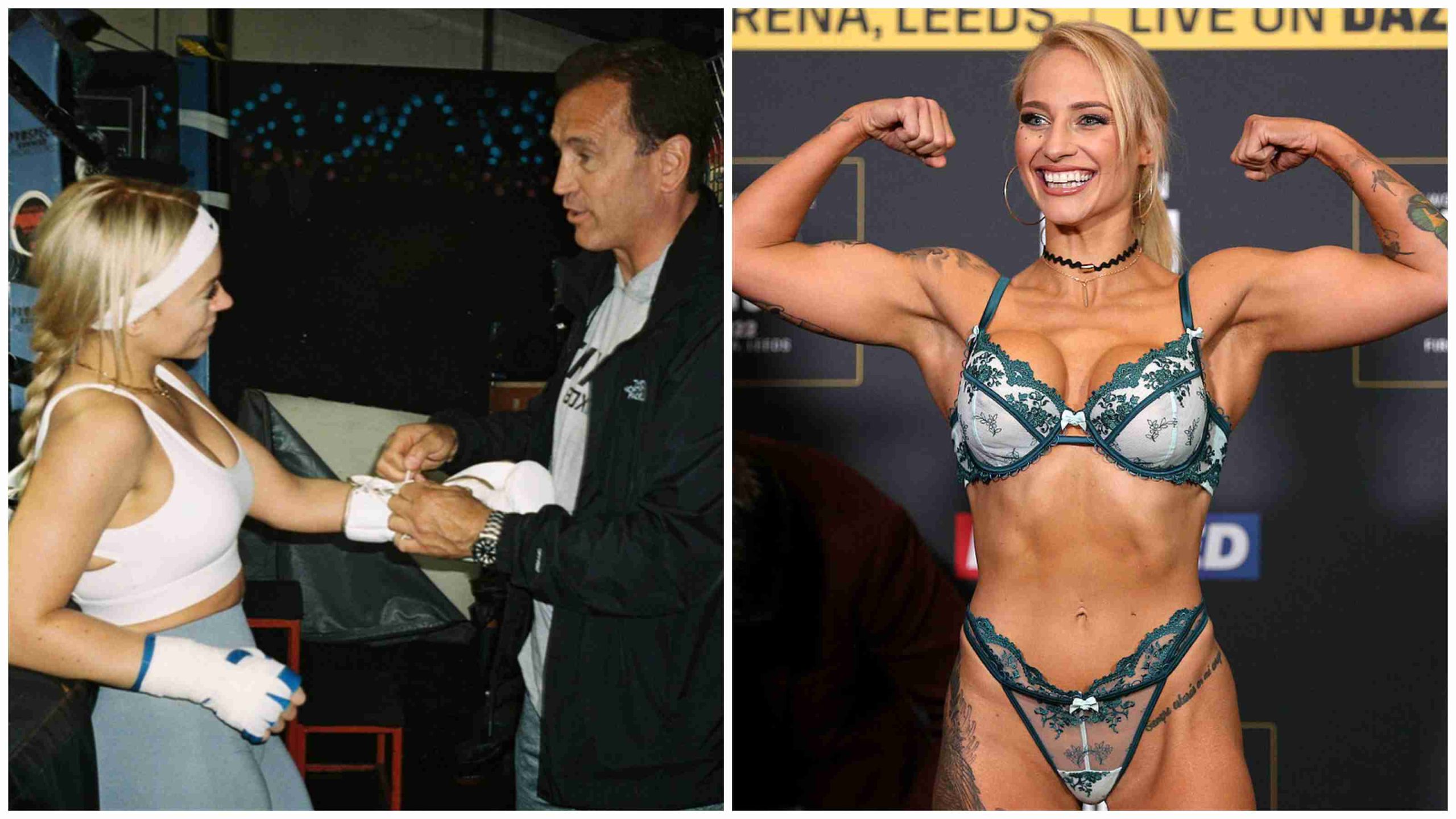 OnlyFans star Elle Brooke taking cues from Floyd Mayweather ahead of boxing debut on July 16 - THE SPORTS ROOM
