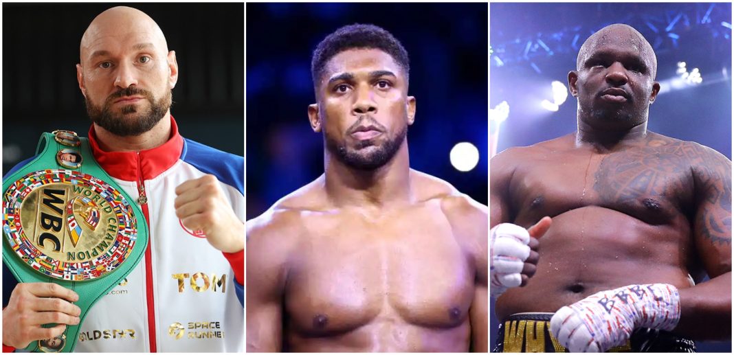 anthony joshua tyson fury dillian whyte anthony joshua tyson fury dillian whyte