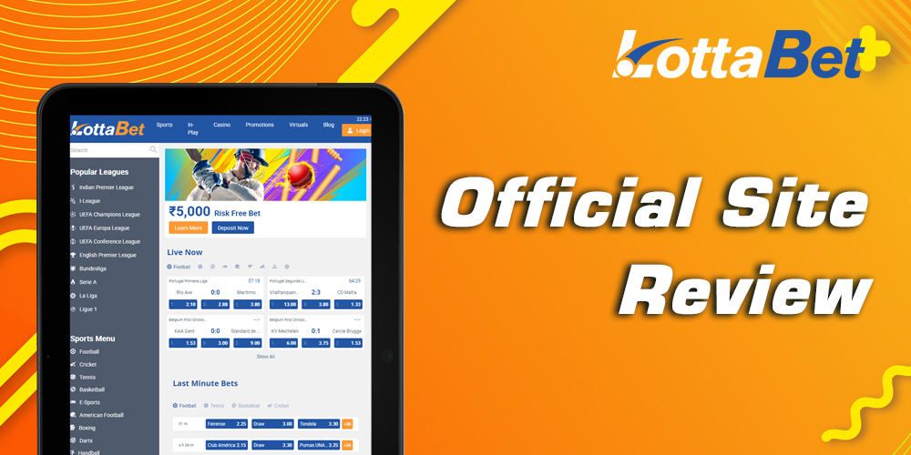 Lottabet India - a review of the best betting and casino site in India | 2022