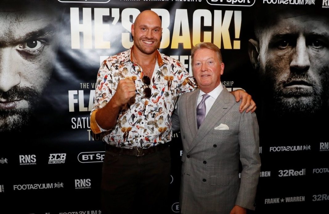 Fury Warren Tyson Fury