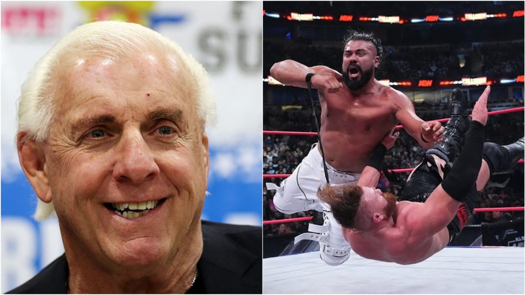 Ric Flair andrade Ric Flair andrade