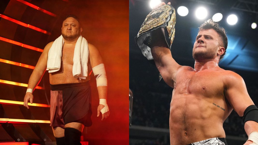 mjf samoa joe mjf samoa joe