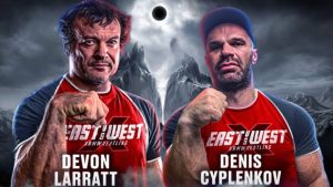 East vs West 10 Results: Devon Larratt vs Denis Cyplenkov