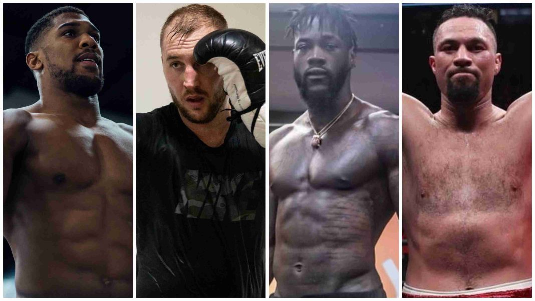 BeFunky-collage (21) Anthony Joshua vs. Otto Wallin, Deontay Wilder vs. Joseph Parker