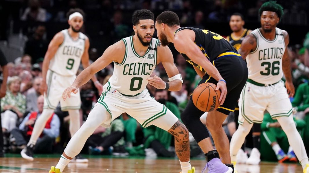 NBA: Finals-Golden State Warriors at Boston Celtics Steph Curry