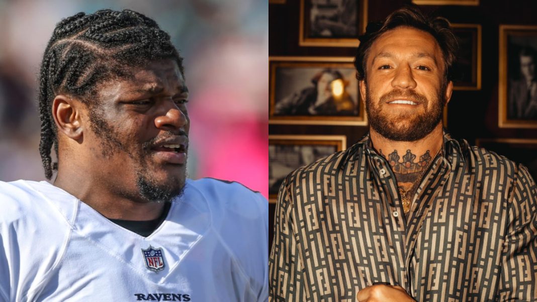lamar jackson conor mcgregor lamar jackson conor mcgregor