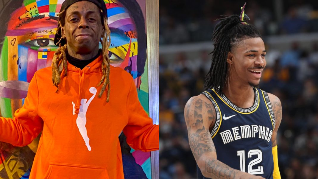 lil wayne ja morant lil wayne ja morant