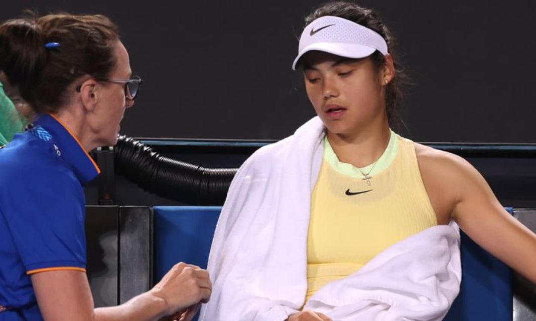 2024-Australian-Open_-Emma-Raducanu-fights-illness-loses-thrilling-three-set-match-to-Wang-Yafan-in-second-round Emma Raducanu