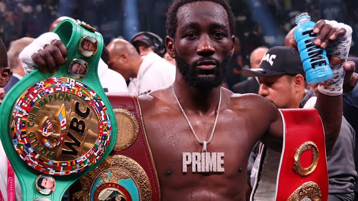 Terence Crawford is the champion in 2 weight divisions