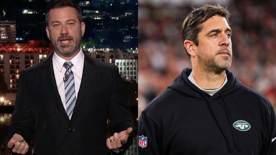 jimmy kimmel aaron rodgers jimmy kimmel aaron rodgers