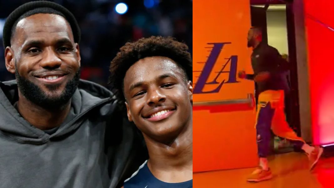 lebron james bronny lebron james bronny