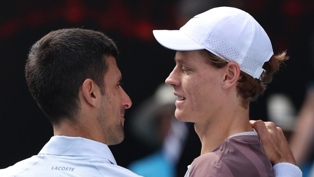 novak djokovic sinner novak djokovic sinner