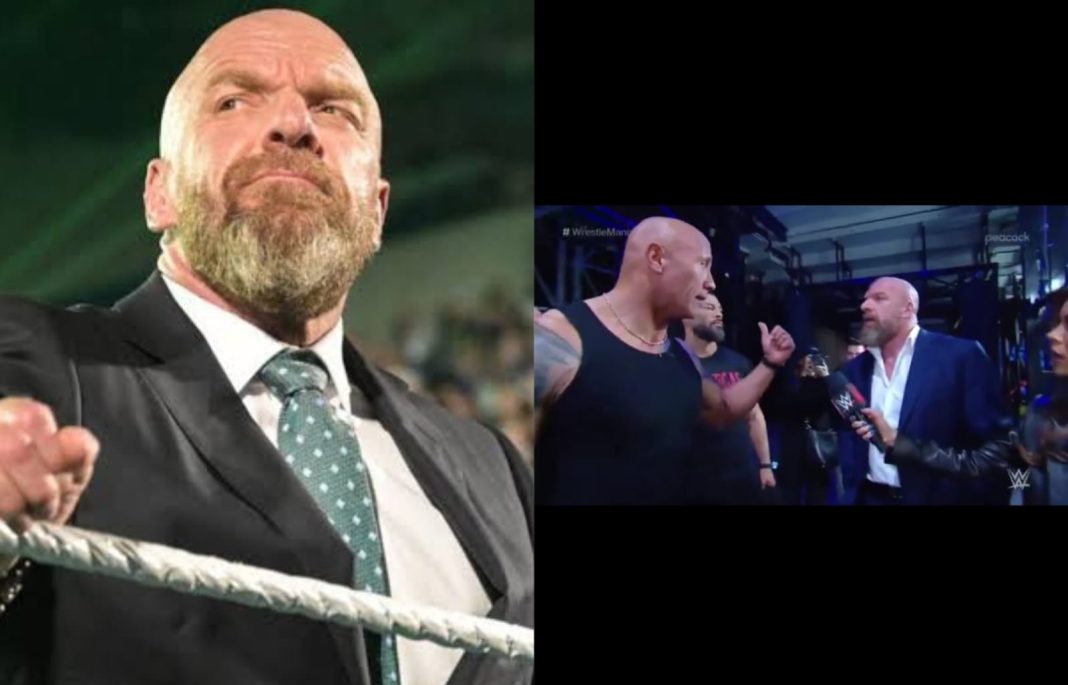 12 The Rock confronts Triple H over Cody Rhodes's comments