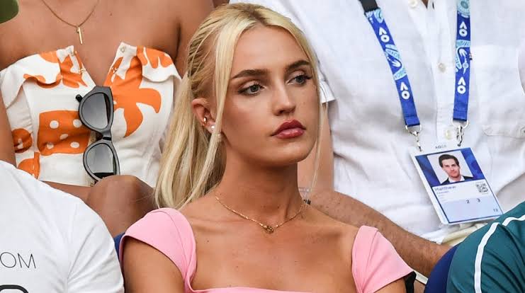 Super Bowl horror experience for tennis star Taylor Fritz’s girlfriend as she gets harassed by "drunk, rude, gross male fans" 4 Morgan Riddle harassed at Super Bowl