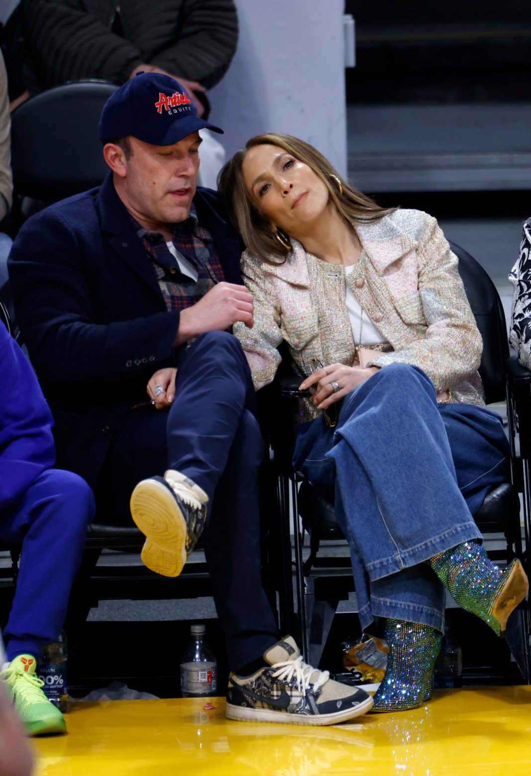 Jennifer Lopez Rocks Crystal-Embellished Boots for Date Night with Ben Affleck
