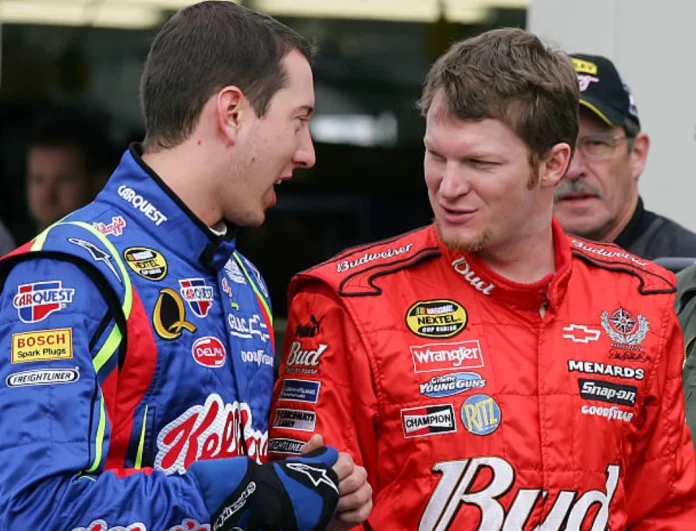 Dale Jr and Kyle Busch