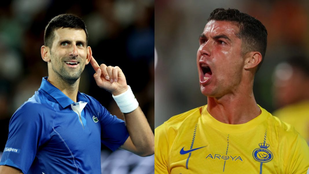 novak djokovic ronaldo novak djokovic ronaldo
