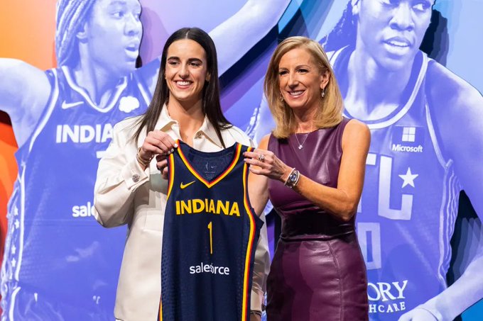 Caitlin Clark: A No. 1 Pick with a Message for Indiana Fever Fans - THE SPORTS ROOM