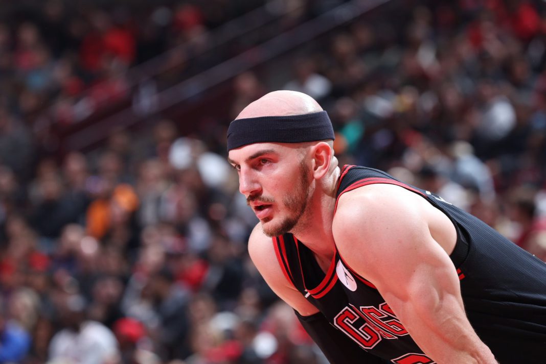 GLa18fObEAAz17G Alex Caruso's Ankle on the Mend: Bulls Guard Eyes Play-In Return Against Heat