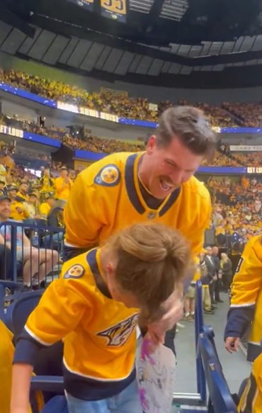 Taylor Lewan’s Legendary Dad-Daughter Moment Lights Up NHL Playoffs - THE SPORTS ROOM