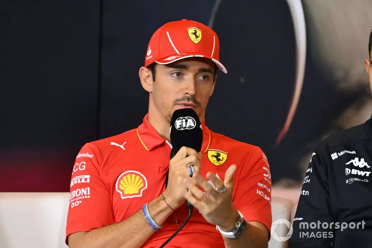 Charles Leclerc Ferrari driver