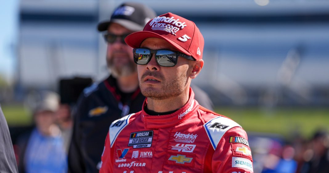 nascar-levies-penalties-against-kyle-larson-car-chief-at-talladega Kyle Larson NASCAR
