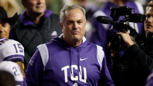 TCU's head football coach named Grand Marshal for NASCAR's 9th Cup race - THE SPORTS ROOM