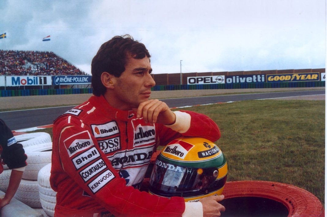 91FR_F001-A5 Ayrton Senna