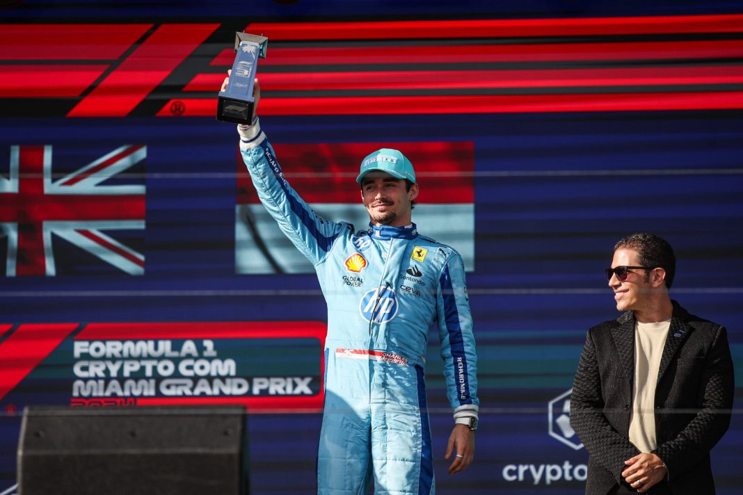 GNNrwnlXQAAZ0bo Charles Leclerc Targets 'A Good Sign' at Imola:' I'll do everything to get it'