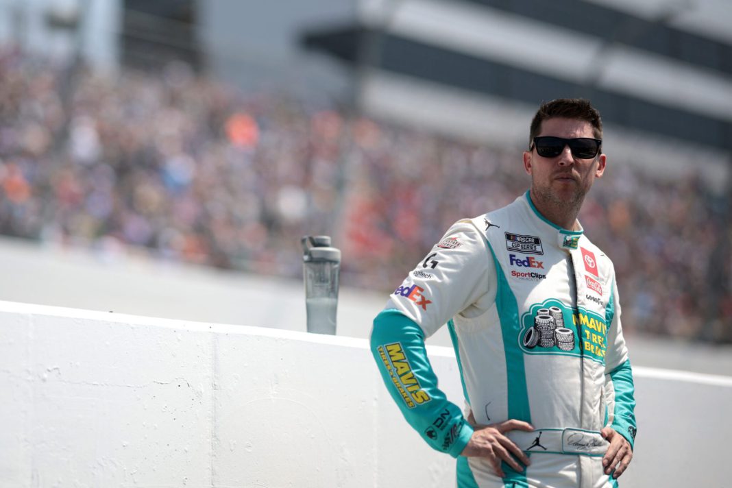 GNZ7sMdWcAADp2L Denny Hamlin Claims Goodyear 'Nailed It' with Tire at North Wilkesboro