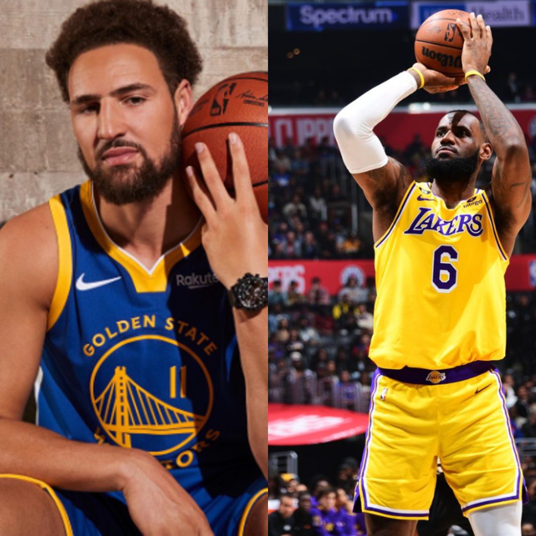 photo-collage.png (6) LeBron James Contacts Klay Thompson: Lakers’ Pursuit Heats Up