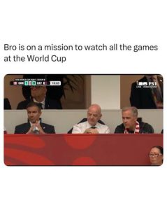 Infantino At Every World Cup Game: Is He Everywhere All At Once? 2 Infantino At Every World Cup Game: Is He Everywhere All At Once? - THE SPORTS ROOM
